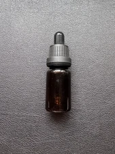 15ml / 0.5oz Amber Glass Dropper Bottle – Refillable – Add Logo