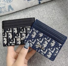 Porta Carte Di Credito Cristian Dior Nuovo. Unisex