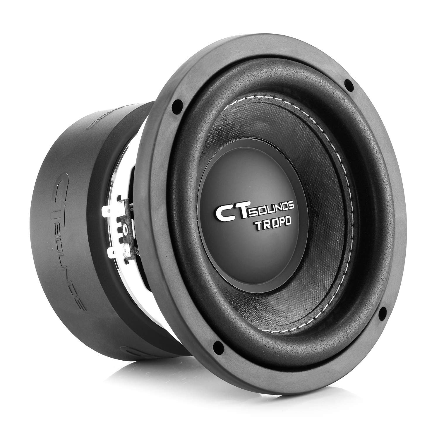 TROPO-6.5-D2 400 Watts Max 6.5 Inch Car Subwoofer Dual 2 Ohm