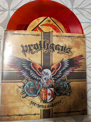 Prolligans   Furchtlos und treu 7'' Vinyl Single, rotes Coloured Vinyl lim.