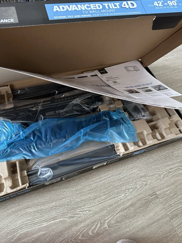 Sanus Elite Advanced Tilt 4D TV Wall Mount for 42"-90" TVs Up to 150lb - Image 3 of 3