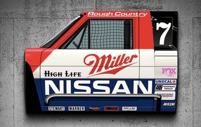 WOW! Roger Mears Nissan Hardbody Off Rows Racing  Baja 500 Door Style  Sign