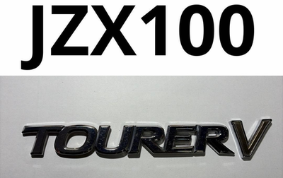 Toyota Chaser JZX100 Tourer V Emblem Ornament Gold Silver OEM JDM
