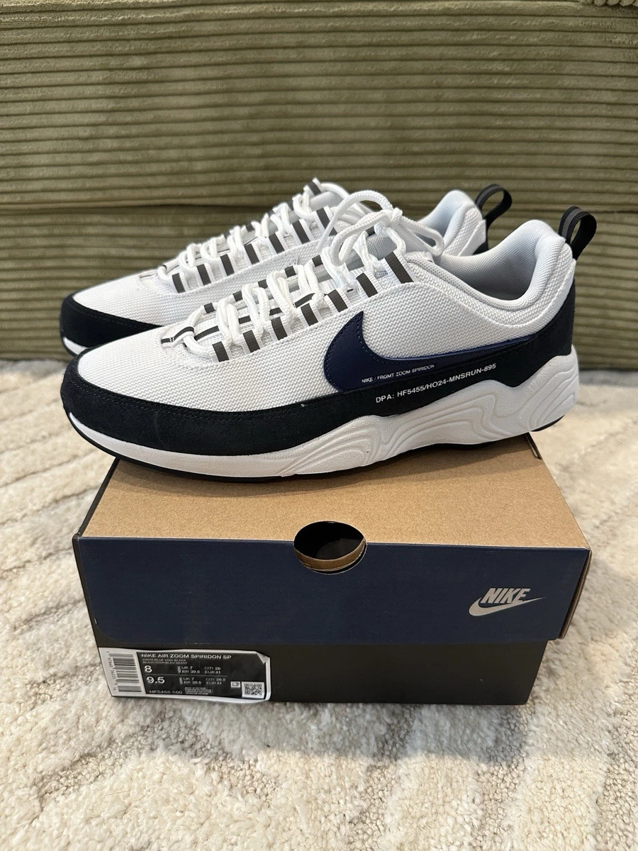 Fragment Design x Nike Air Zoom Spiridon SP White Blue Void for