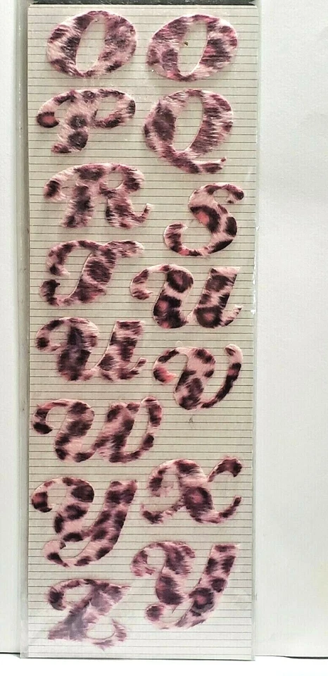 TELA ESTAMPADO ANIMAL COLORBOK xy&z detalles autoadhesivos - STACEY - guepardo rosa Foto 2 de 3