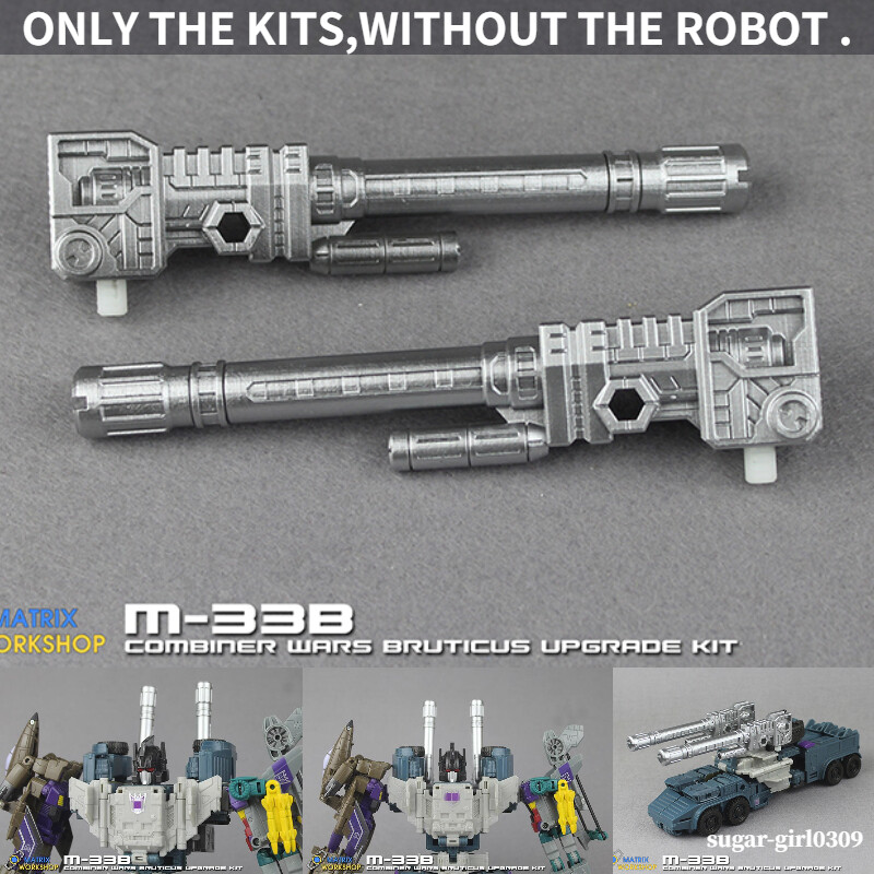 Matrix Workshop M-33B Upgrade Kit For Combiner Wars Bruticus 2Pcs