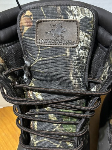 Camo Men Size 8 Boots 200 Gram Hunting Winter Boots WINCHESTER THINSULATE READ - Picture 5 of 14