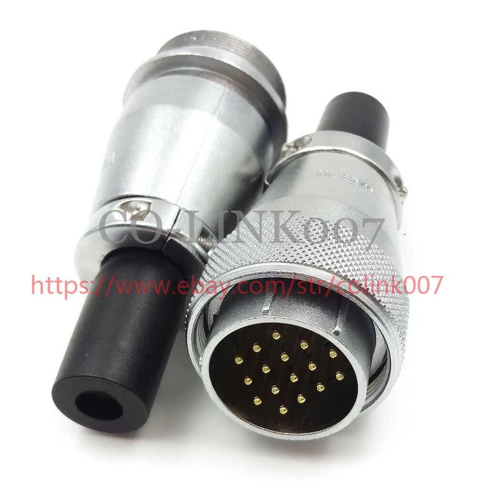 WEIPU WS28 16Pin Connector, High Voltage Industrial Connector 10A LED Plug - Image 3 of 4