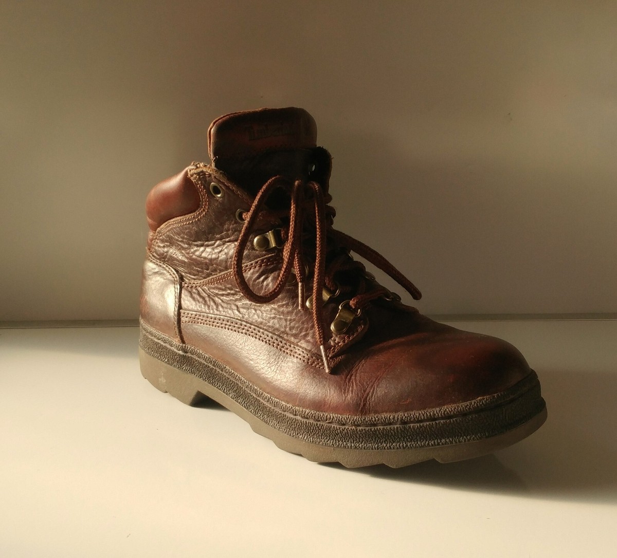 TIMBERLAND 61090 0122 Men Brn Leather Steel Toe 6-Inch Lace  display picture 1