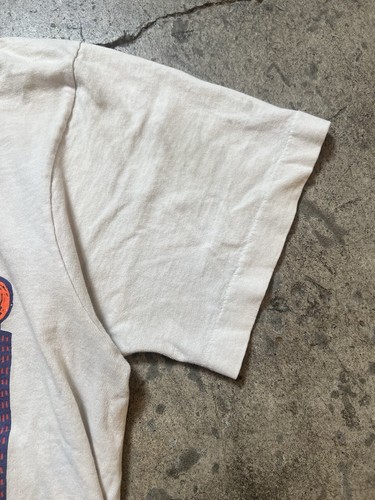Vintage 1989 Coporate Heads Carl Smool White T-Shirt Size M 80s 90s Seattle - Picture 5 of 8