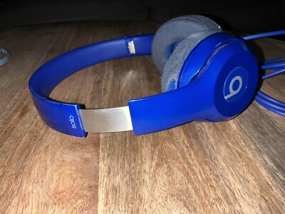 Beats by Dr Dre - 大人気Beats solo2 Wirelessブルー、比較的綺麗です beets by dr.dre 青色 Beats by Dr Dre - 大人気Beats solo2