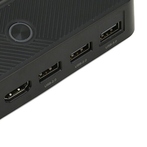 For Steam Deck 4K 2.0 Hub Docking Station with RGB Lights 5 in 1 Game