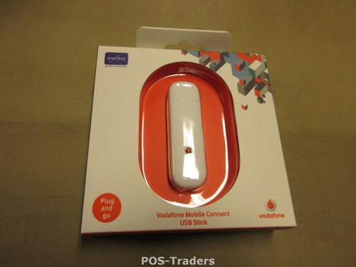 VODAFONE K3565 3G Modem GSM GPRS EDGE MOBILE CONNECT USB STICK NEW IN BOX - Afbeelding 1 van 6