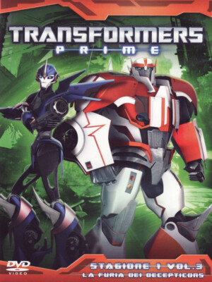DVD *** TRANSFORMERS PRIME - STAGIONE 1 VOL. 3 - LA FURIA DEI DECEPTICONS ***