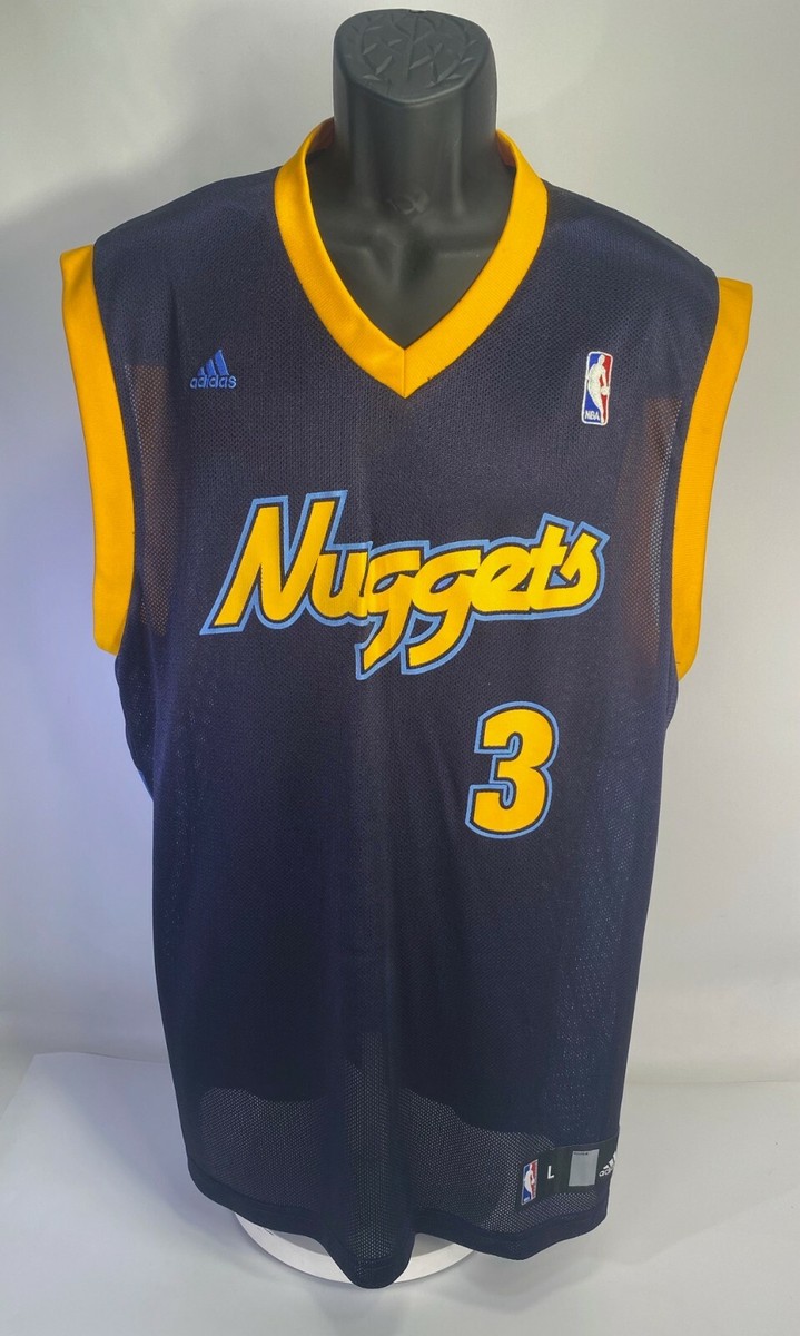 Adidas トレフォイルロゴ NUGGETS 3 IVERSON Jersey