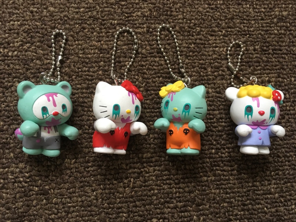 Hello Kitty Cats Mascot Sanrio Japan figure Halloween zombie Hello Kitty Cats Mascot Sanrio Japan figure Halloween zombie