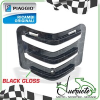 Piaggio Vespa GTS 125 300 Super Sport Schwarzer KüHlergrill Frontnase