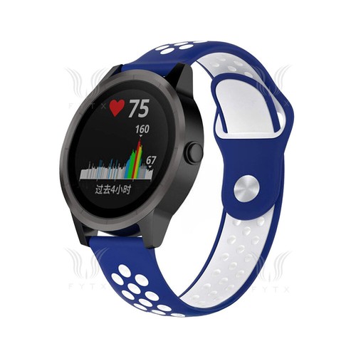 Silicone Sport watch band Strap For Garmin Forerunner 265 255 245 Venu 3 3S 2 2S - Picture 14 of 26