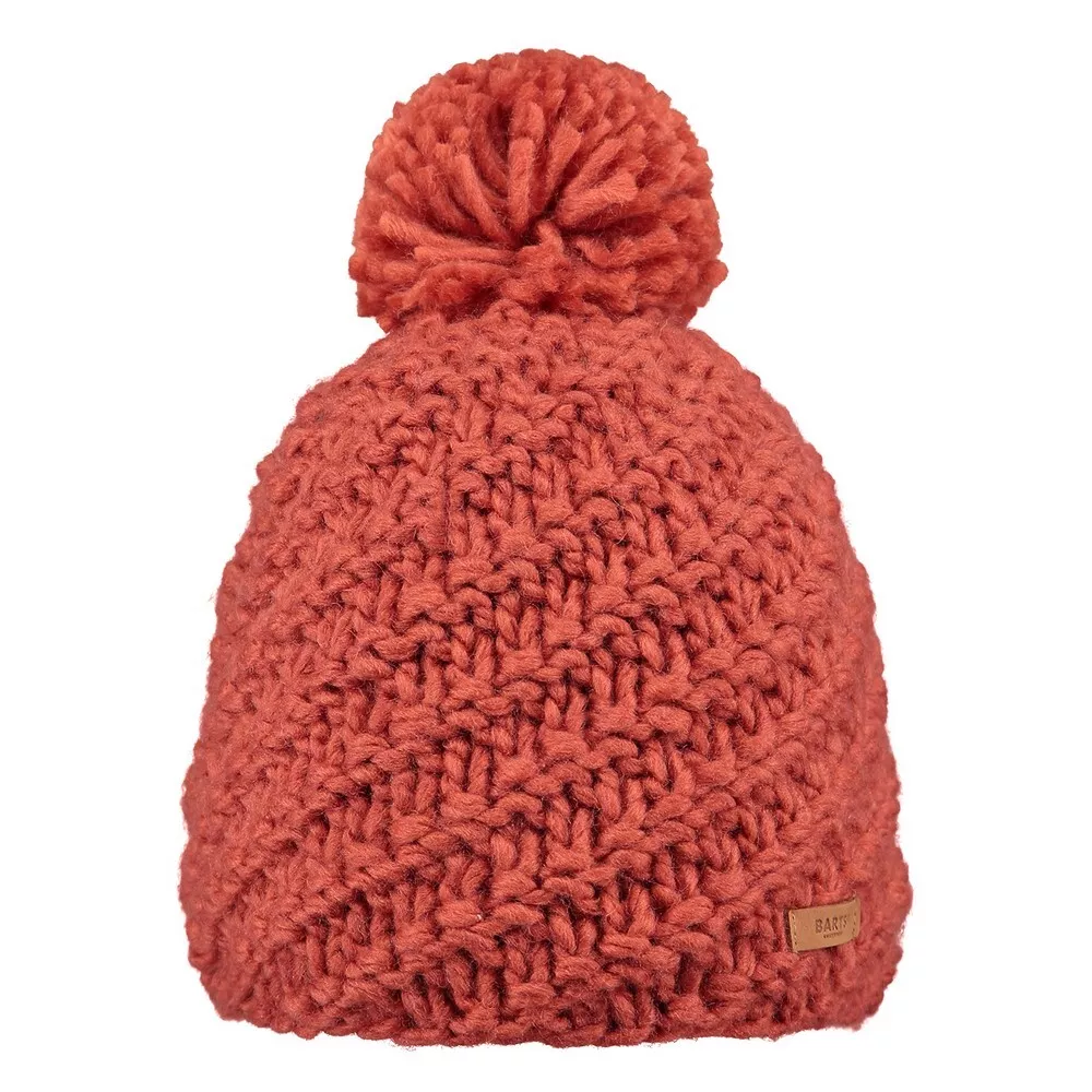 Womens Barts Chani Bobble Beanie Ski Hat Ginger eBay