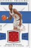 Danny Manning relic jersey basketball card 2019 Panini National Treasures #ADMDM