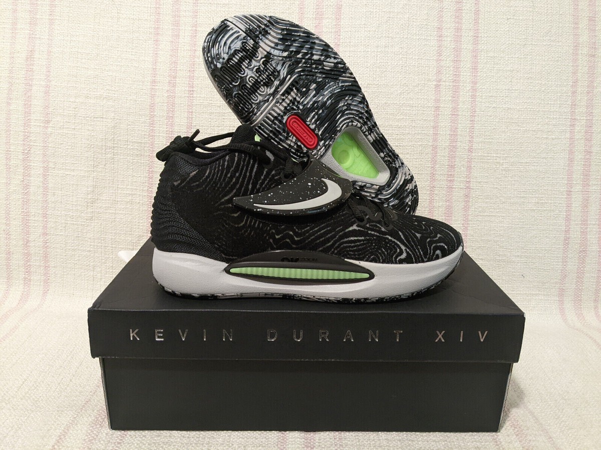 KD 14 \'Black Lime Glow\' Basketball Shoe. Never Worn Brand New Size 14 Nike KD 14 Black Lime Glow Men main image 3