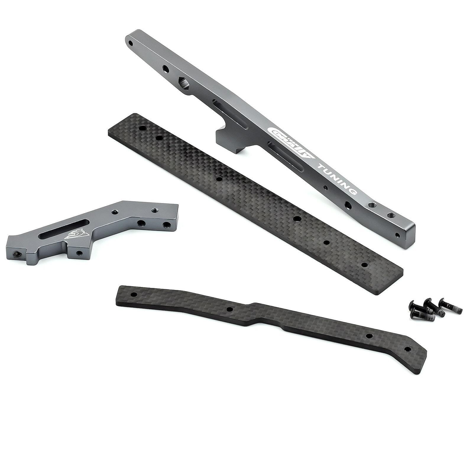 Team Corally Chassis Brace XTR Front/Rear & Stiffener C-00180-670 C-00180-671 +