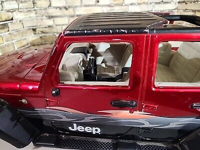 1/8 Scale RC Jeep JK Wrangler 4wd Body Axial Scx10 Traxxas 1/8 Scale RC Jeep JK Wrangler 4wd Body Axial Scx10 Traxxas