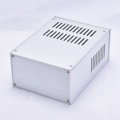 1610 Full Aluminum Amplifier Mini Chassis DIY Preamp Box PSU Case 168*100*229mm