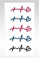 Body Jewelry Makeup love heart temporary tattoo