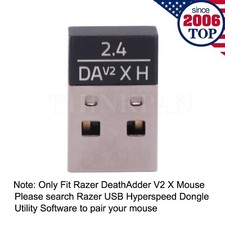 2.4G USB Dongle Mouse Receiver for Razer DeathAdder V2 X HyperSpeed Gaming Mouse