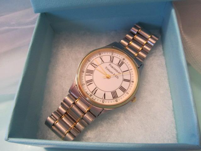 Vintage Tiffany & Co. Portfolio Stainless Steel and Gold  display picture 1