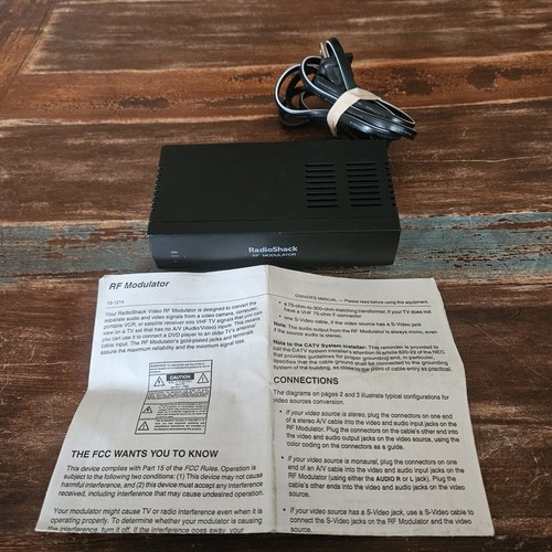 Radio Shack RF Modulator NO15933409 120V AC 60Hz 4.5W Pre-owned Tested - Picture 19 of 19