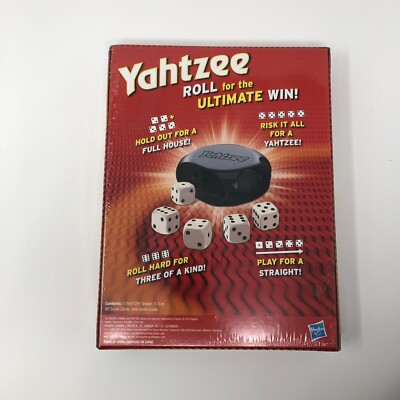 YAHTZEE Dice Game by Hasbro SEALED 630509329113| eBay