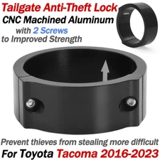 For Toyota Tacoma 2016-2023 Tailgate Anti-Theft Lock Device Truck Bed - Aluminum