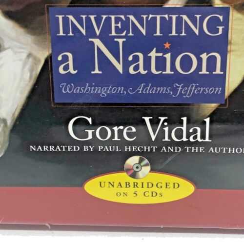 Gore Vidal Inventing A Nation Audio Book 5 CDs NEW SEALED Washington Jefferson - Picture 3 of 5