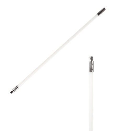 11 Piece Chimney Sweep Set Flue Sweeping Brush & Rod Kit Soot