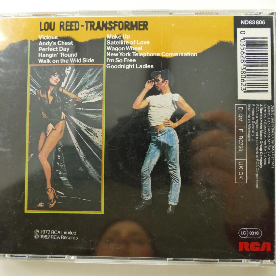Lou Reed Transformer 1972 RCA Records ND83 806 To-6245 - Bild 2 von 4