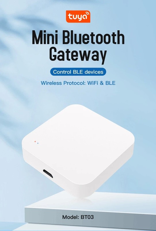 Tuya Bluetooth Gateway Hub Wireless Smart Home Appliance Alexa