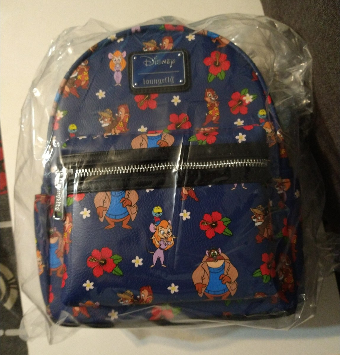 Loungefly Disney Rescue Rangers Gadget Backpack Amazon.com: Loungefly Chip N Dale Rescue Rangers AOP Women main image 4