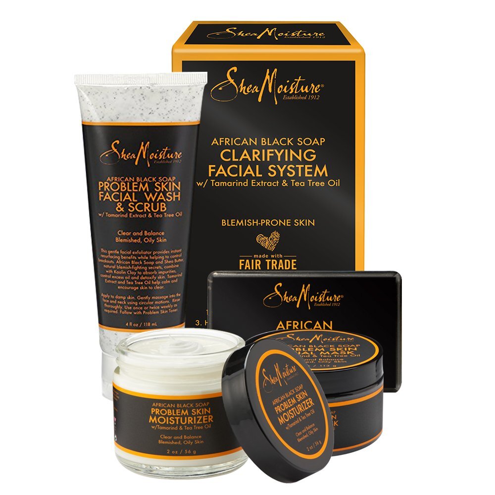 Shea Moisture African Black Soap Acne Care Kit | eBay Shea Moisture African Black Soap Acne Care Kit | eBay