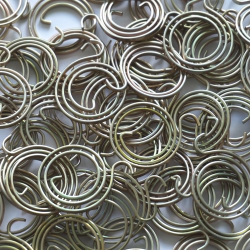 Pack of 20 Assorted zinc plated 2 and a half turn door handle springs