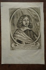 Tomio Pompei Count of Illasi 1611-1654 Portrait 17th Chamberlain Ferdinand III