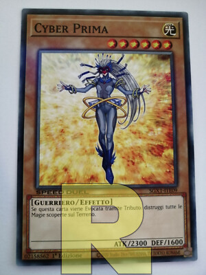 3x Cyber Prima  Speed Duel  Common  SGX1-ITE09  Italienisch 