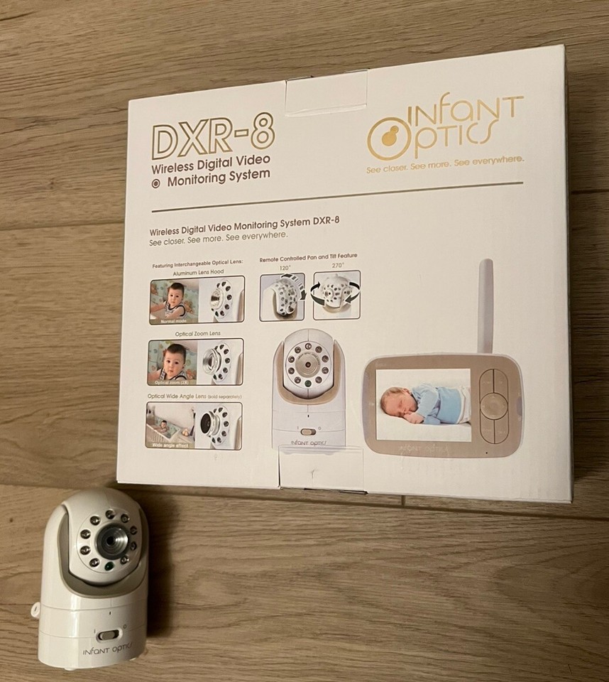 Infant Optics DXR8 Baby Monitor Zoom, Wireless, TwoWay Talk And Extra