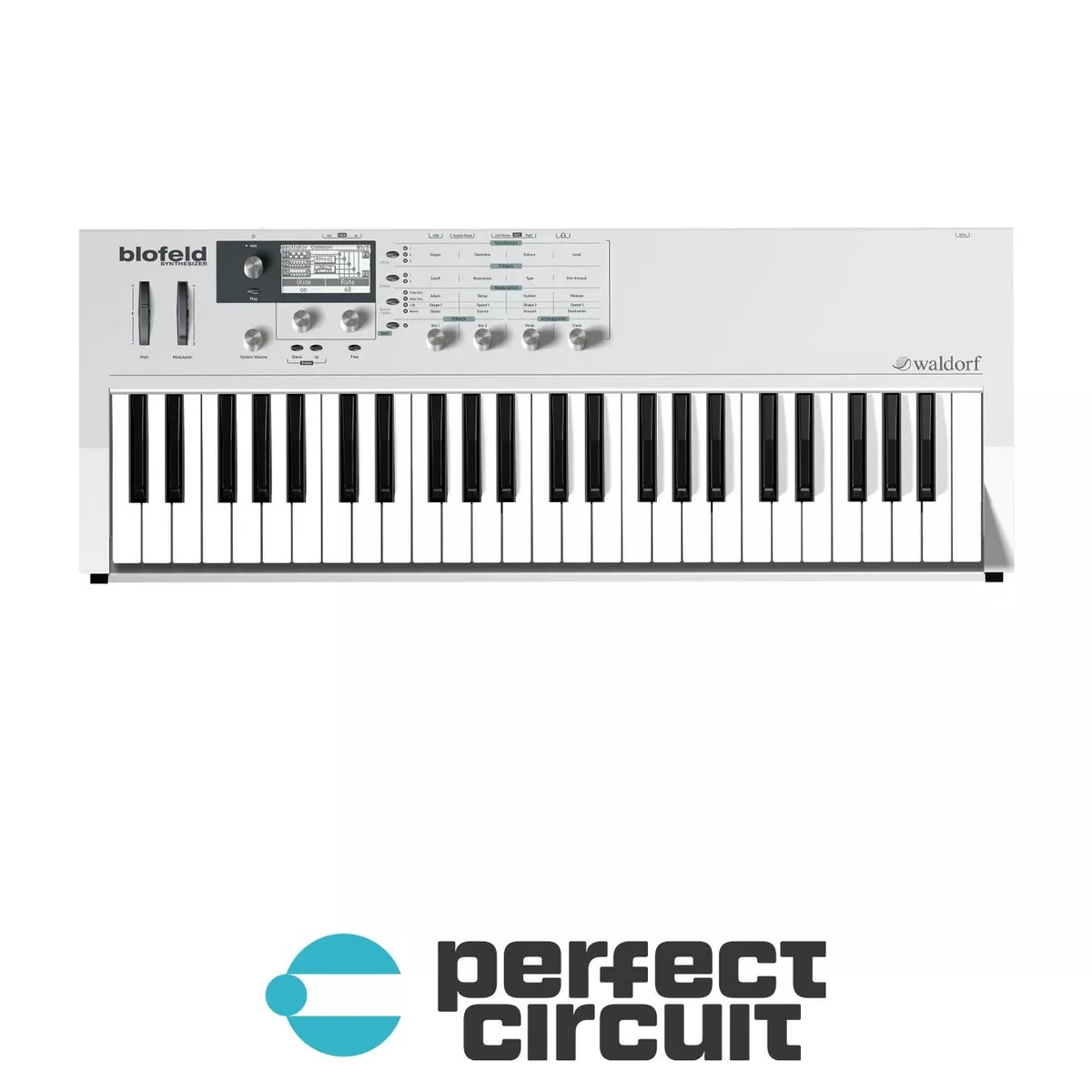 Waldorf Blofeld Keyboard WHITE Synth SYNTHESIZER - NEW - PERFECT CIRCUIT