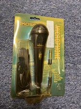 KOSS M/10 UNIDIRECTIONAL MICROPHONE - Retro/90s - SEALED