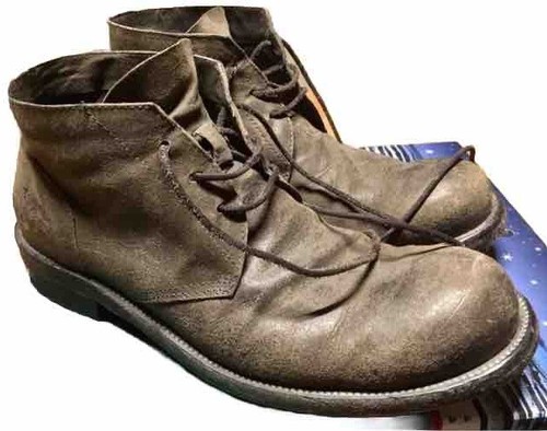 Herren 10seiOotto Leder Stiefeletten Avantgarde Taupe Gr 43 - Bild 5 von 13