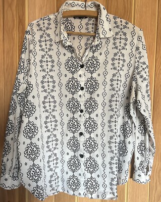 M&S Collection Marks und Spencer Damen Bluse Größe 14 weiß Top Zustand!