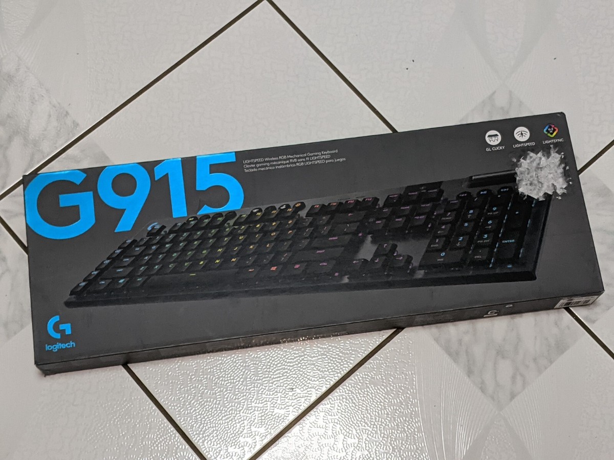 Logitech G915 LIGHTSPEED Wireless RGB Mechanical Gaming Keyboard
