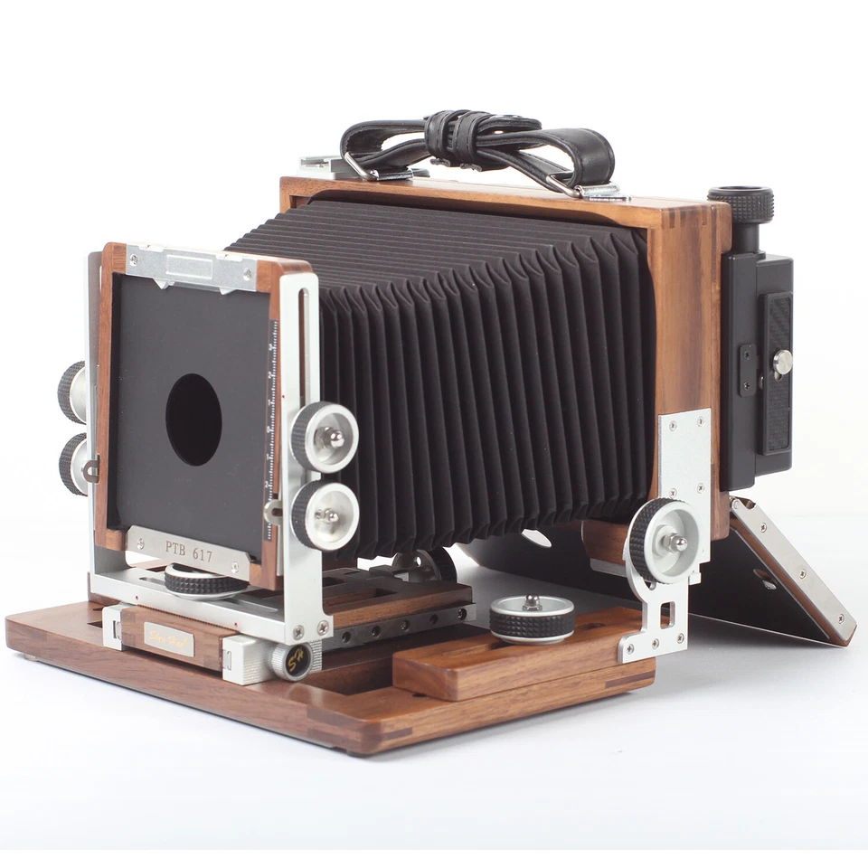 Shen Hao SH PTB617 Black Walnut Wood 6x17cm 6x17 klappbare analoge Panoramakamera - Bild 4 von 4